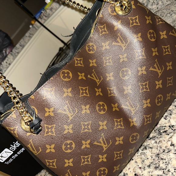 Louis Vuitton Monogram Surene MM black handbag - Picture 3 of 15